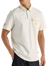 Malbon Jovis Solid Polo - Ivory