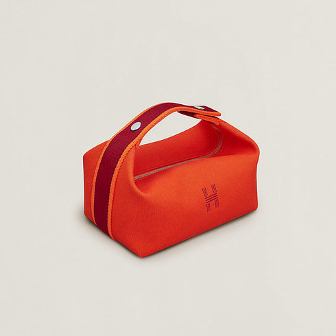 Hermes Bride-a-Brac case, small model Orange Feuh