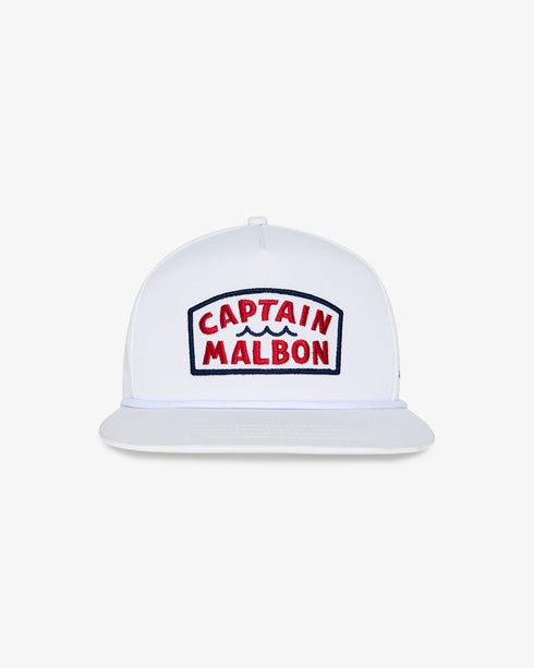 Malbon CAPTAIN MALBON ROPE HAT white