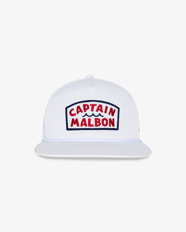 Malbon CAPTAIN MALBON ROPE HAT white