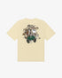 Malbon TWO MAN SCRAMBLE T-SHIRT LIGHT KHAKI