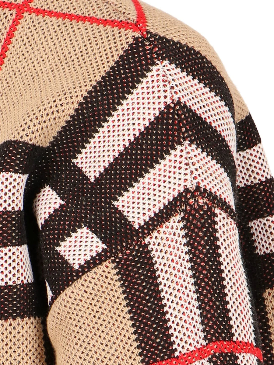 Vintage Burberry Knit Jumper Womens Size S main image 1