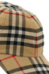 Burberry Checked Curved-Peak Baseball Cap