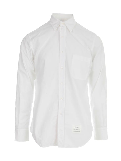 Thom Browne RWB Detailed Long-Sleeved Shirt
