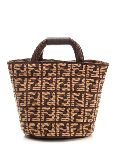 Fendi FF Monogrammed Shopping Bag
