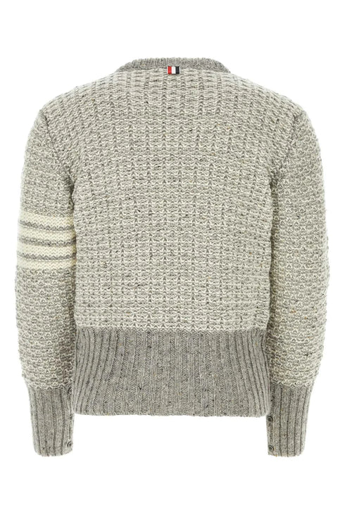 Thom Browne 4-Bar Stripe Knitted Jumper