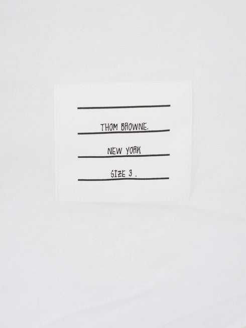 Thom Browne RWB Detailed Long-Sleeved Shirt