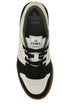 Fendi Round Toe Lace-Up Sneakers
