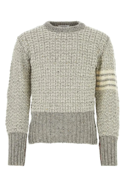 Thom Browne 4-Bar Stripe Knitted Jumper