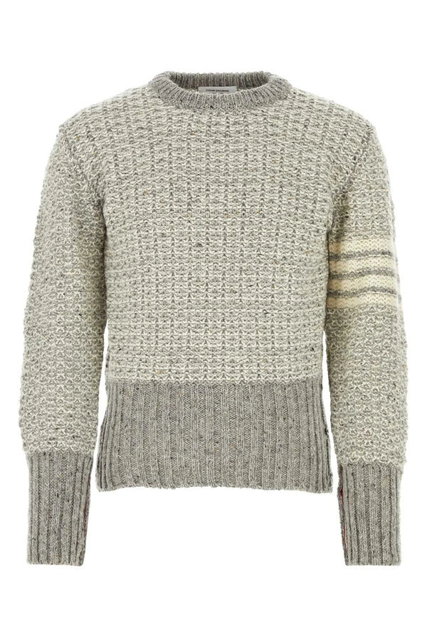 Thom Browne 4-Bar Stripe Knitted Jumper