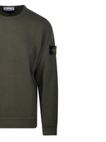Stone Island Compass Patch Crewneck Sweatshirt