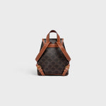 Celine MINI BACKPACK FOLCO IN TRIOMPHE CANVAS AND CALFSKIN