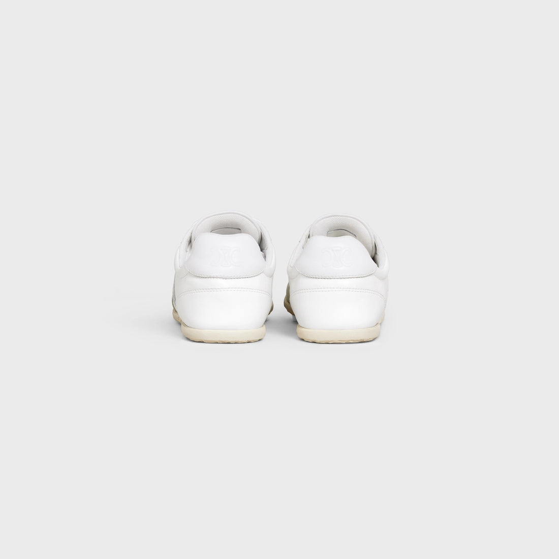 CELINE JOGGER LOW LACE-UP SNEAKER IN CALFSKIN & SUEDE CALFSKIN