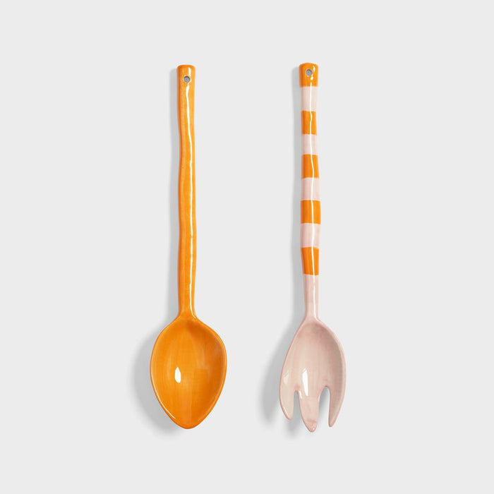 Klevering Salad server boavista stripe
