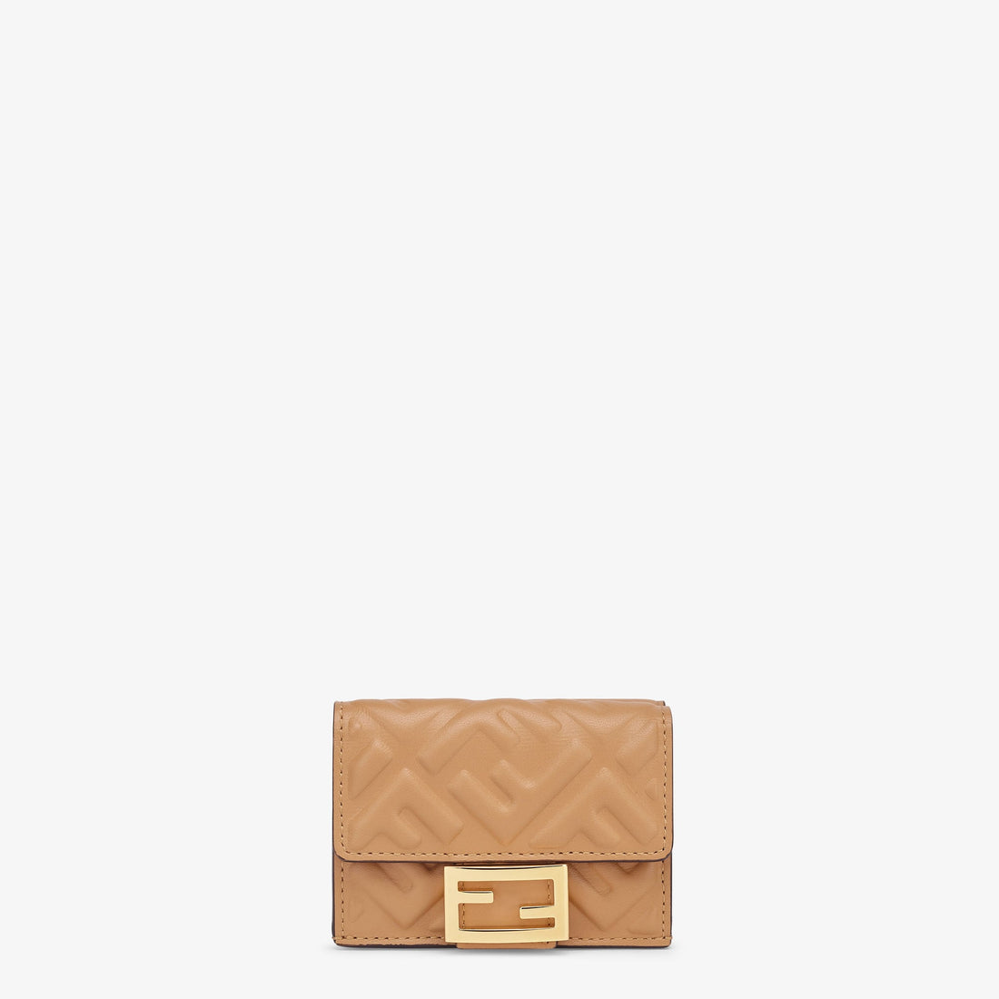 Fendi Baguette Micro Trifold
Beige nappa leather wallet