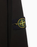 Stone island diagonal fleece old effect crew neck sweatshirt