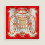 Hermes Les Roues de Phaeton scarf 70