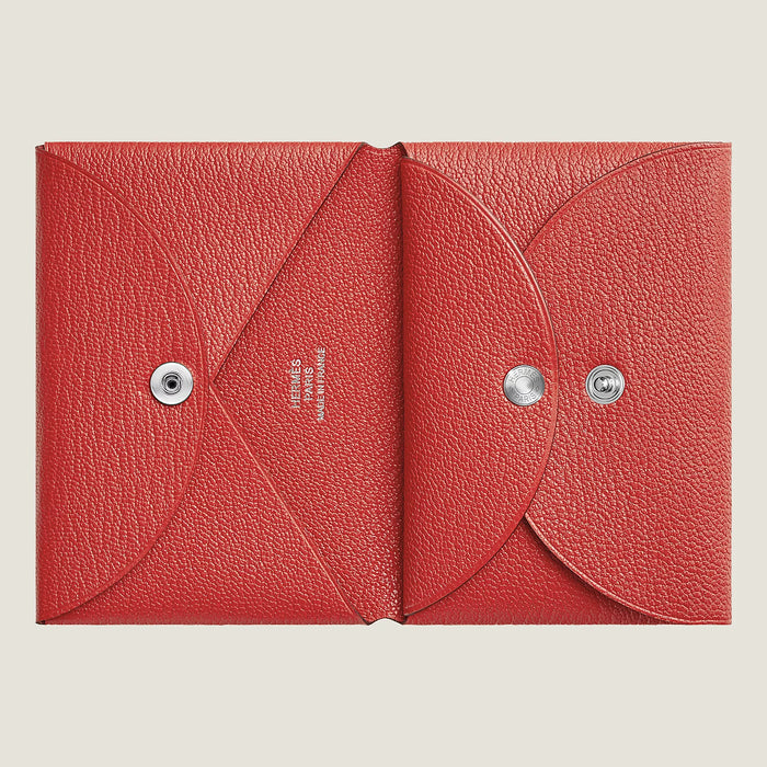 Hermes Calvi Duo Compact card holder