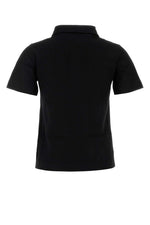 Burberry Logo Embroidered Short Sleeved Polo Shirt