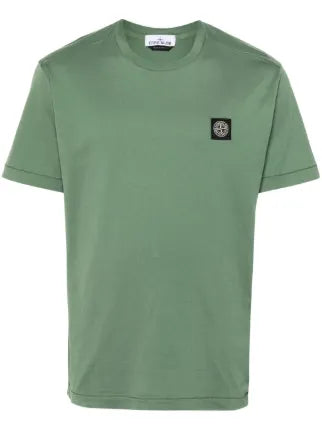 Stone Island
Compass-patch cotton T-shirt