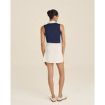 Malbon BASELINE SKIRT - WHITE