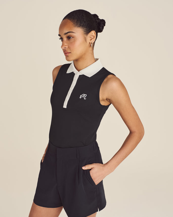 Malbon CLAUDIA SLEEVELESS POLO