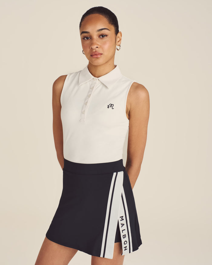 Malbon CLAUDIA SLEEVELESS POLO