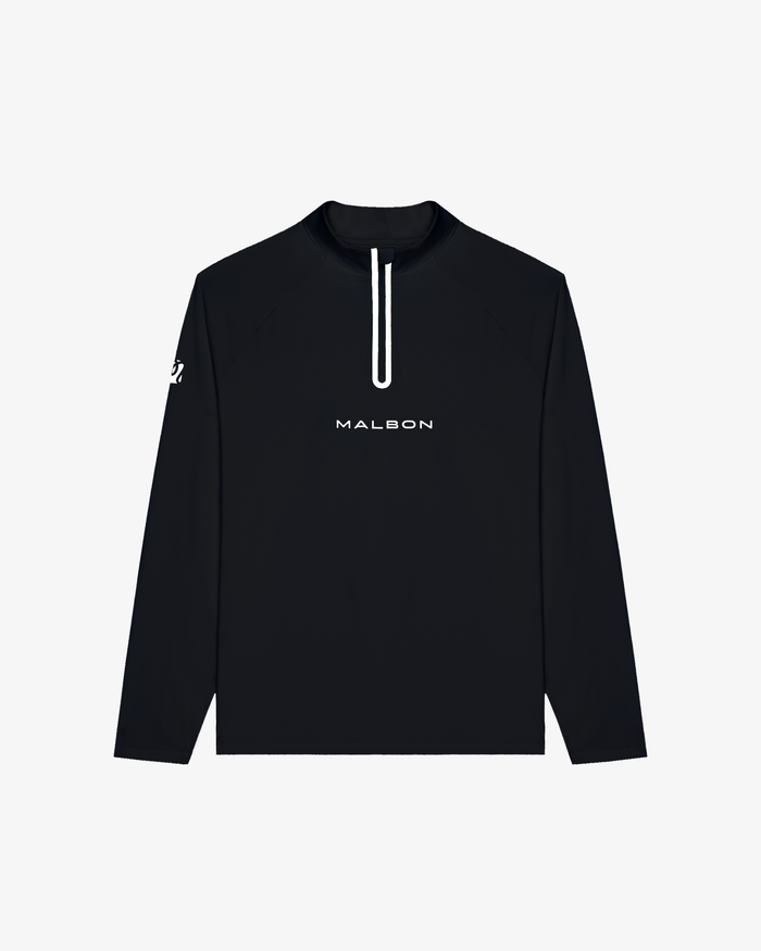 Malbon PERFORMANCE RAGLAN QUARTER ZIP