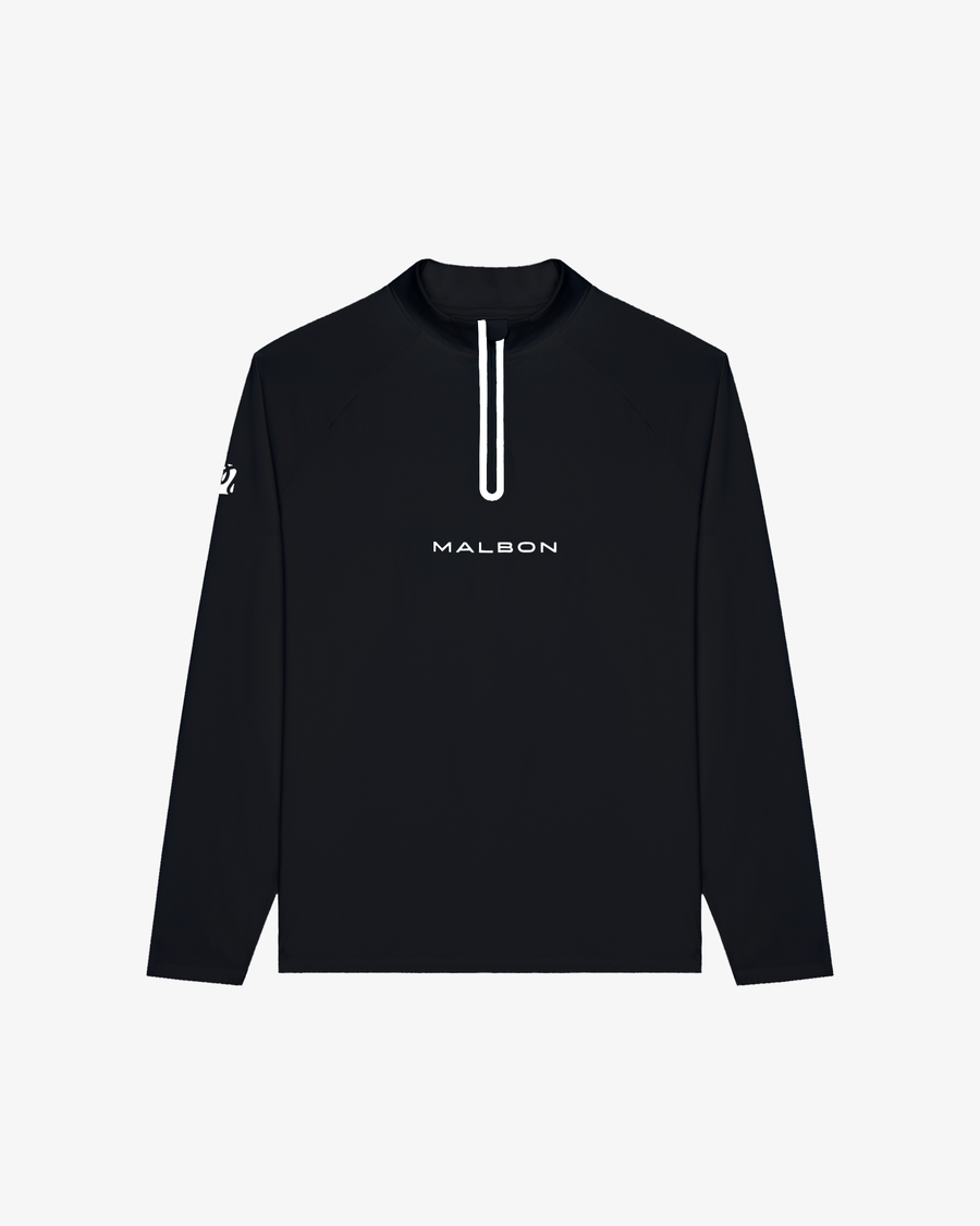 Malbon PERFORMANCE RAGLAN QUARTER ZIP