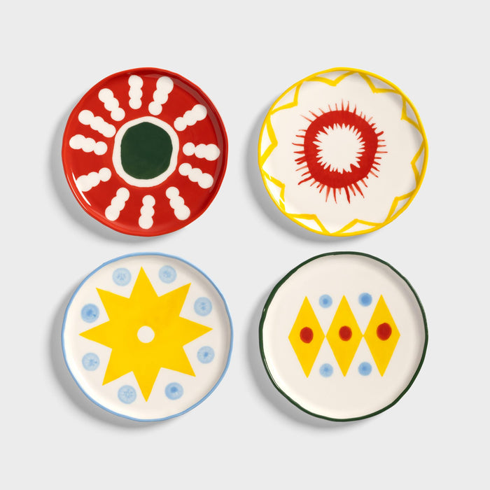 Klevering Plate festivo small set of 4