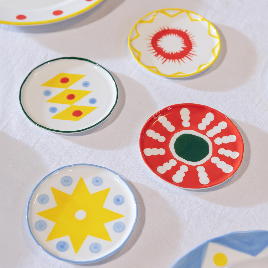 Klevering Plate festivo small set of 4
