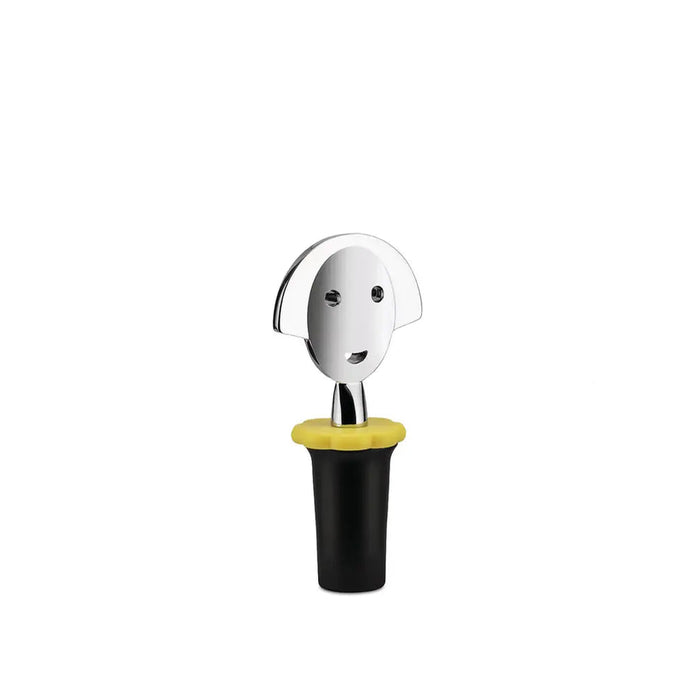 Alessi Anna Stop 2 Press Cap in Black by Alessandro Mendini