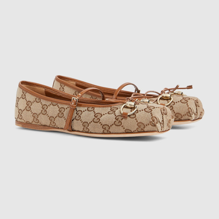 Gucci WOMEN'S GUCCI HORSEBIT BALLET FLAT