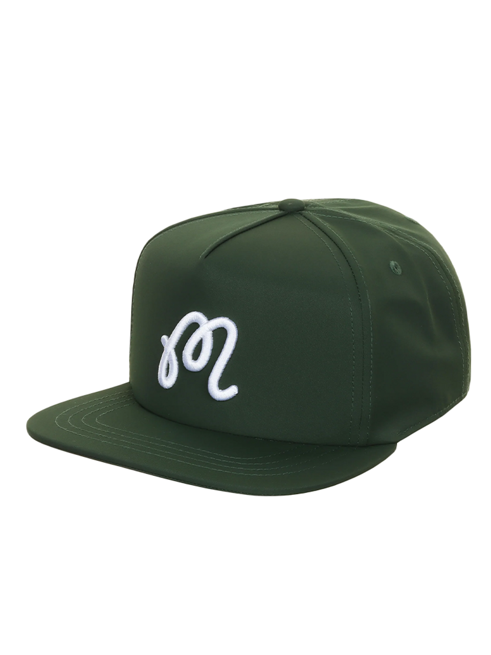 Malbon M Snapback Hat Forrest