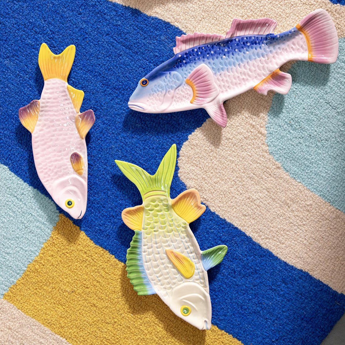 Klevering Plate fish perch