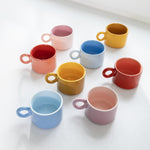 Klevering Mug chiquito ocher set of 2