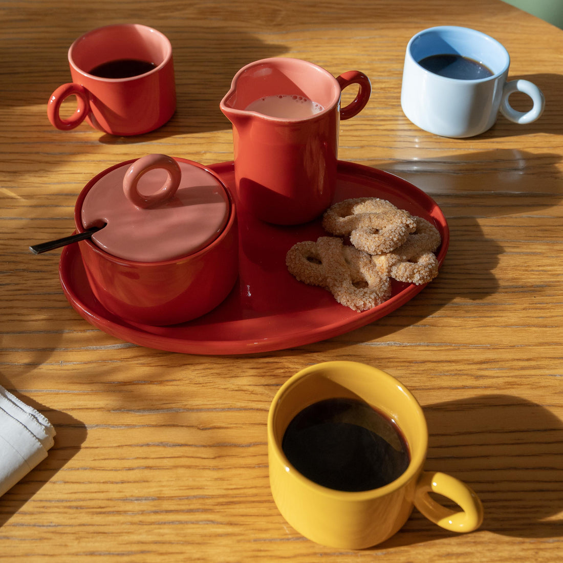 Klevering Mug chiquito ocher set of 2