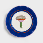 Klevering Plate magic mushroom set of 4