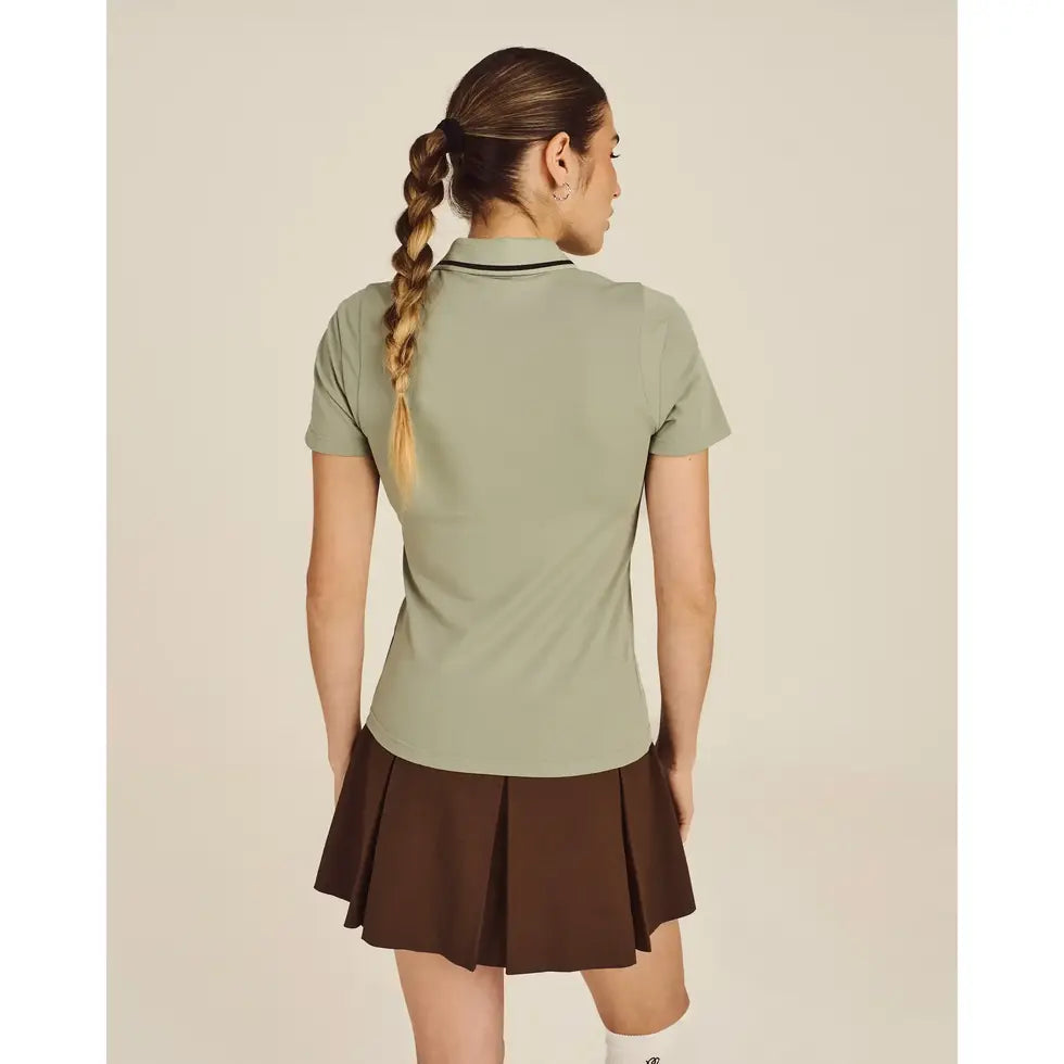 Malbon EVERGREEN PALOMA POLO - SEA SPRAY