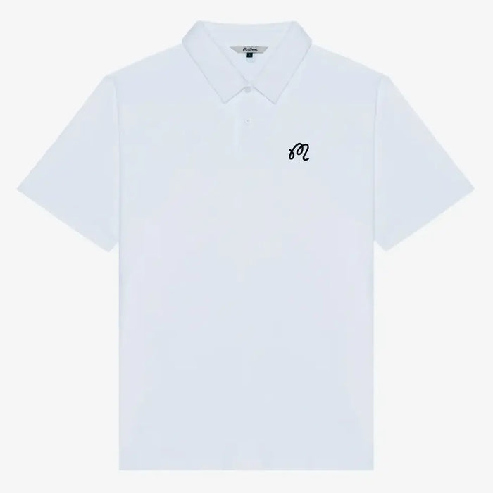Malbon FAIRWAY POLO - WHITE