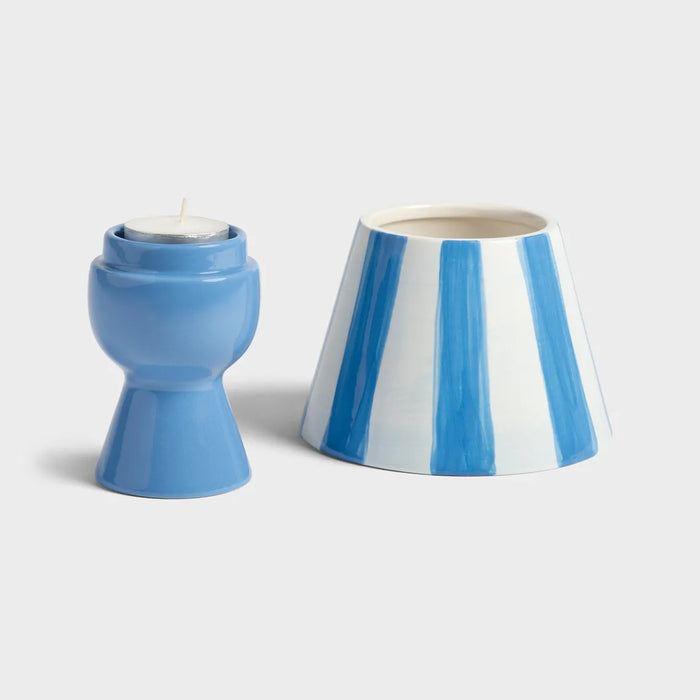 Klevering Tealight holder cantine blue