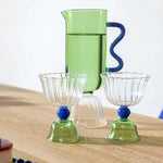 Klevering Glass tulip set of 2
