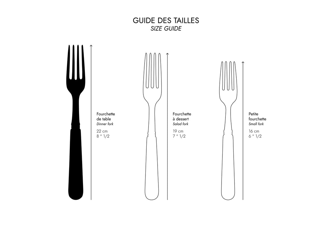 Sabre Paris Dinner fork Bistrot solid