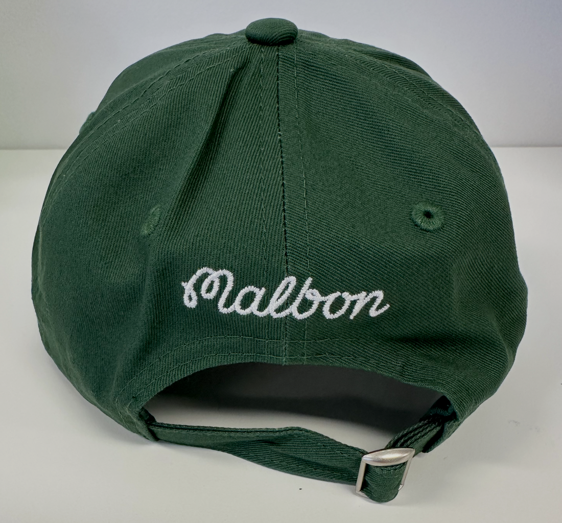 Malbon BUCKETS WASHED COTTON TWILL HAT - EVERGREEN