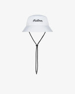 MALBON BUCKET HAT - WHITE