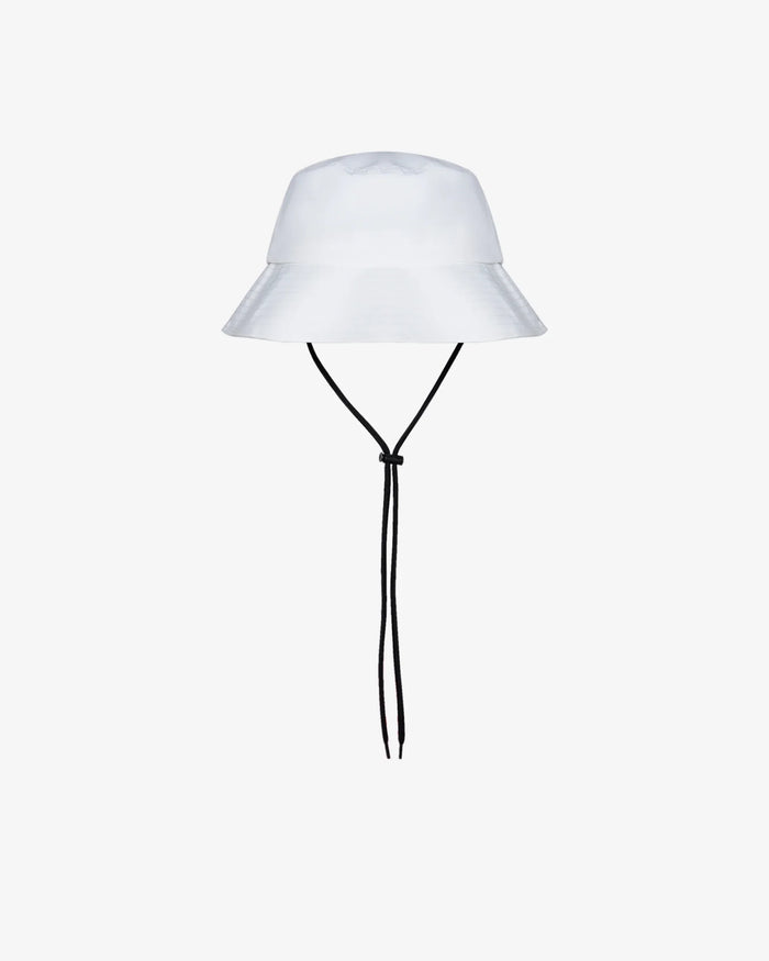 MALBON BUCKET HAT - WHITE