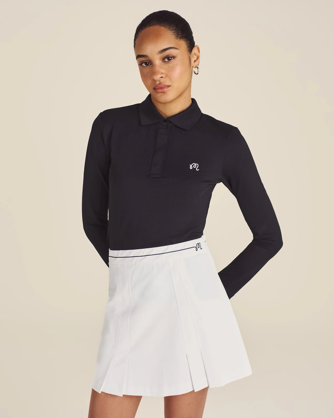 Malbon VENUS POLO - BLACK