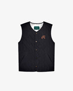 Malbon VINCENZO VEST - BLACK ONYX