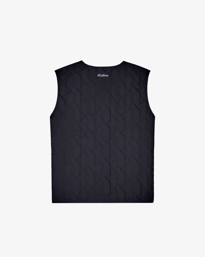 Malbon VINCENZO VEST - BLACK ONYX