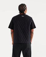 Malbon VINCENZO VEST - BLACK ONYX